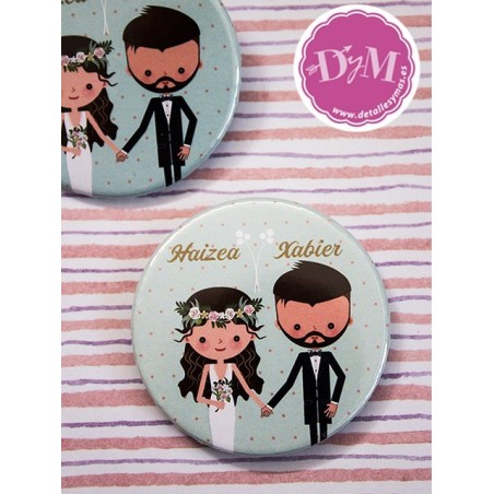 Abrebotellas Novios Boho