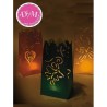 Bolsas luminarias Hojas Otoño. Paquete 12 ud.