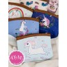 Monedero Cremallera Unicornios