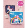 Monedero Unicornio cremallera pequeño