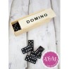 Dominó en caja madera