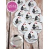 Chapas para bodas Buhos