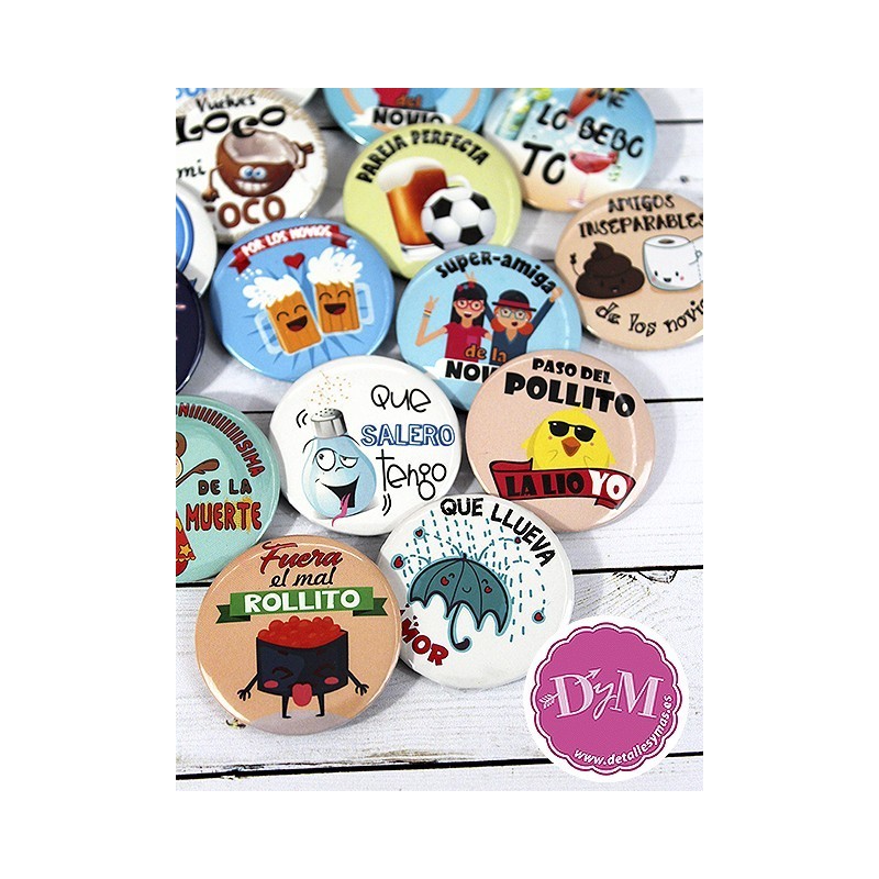 Chapas boda frases .Pack 15