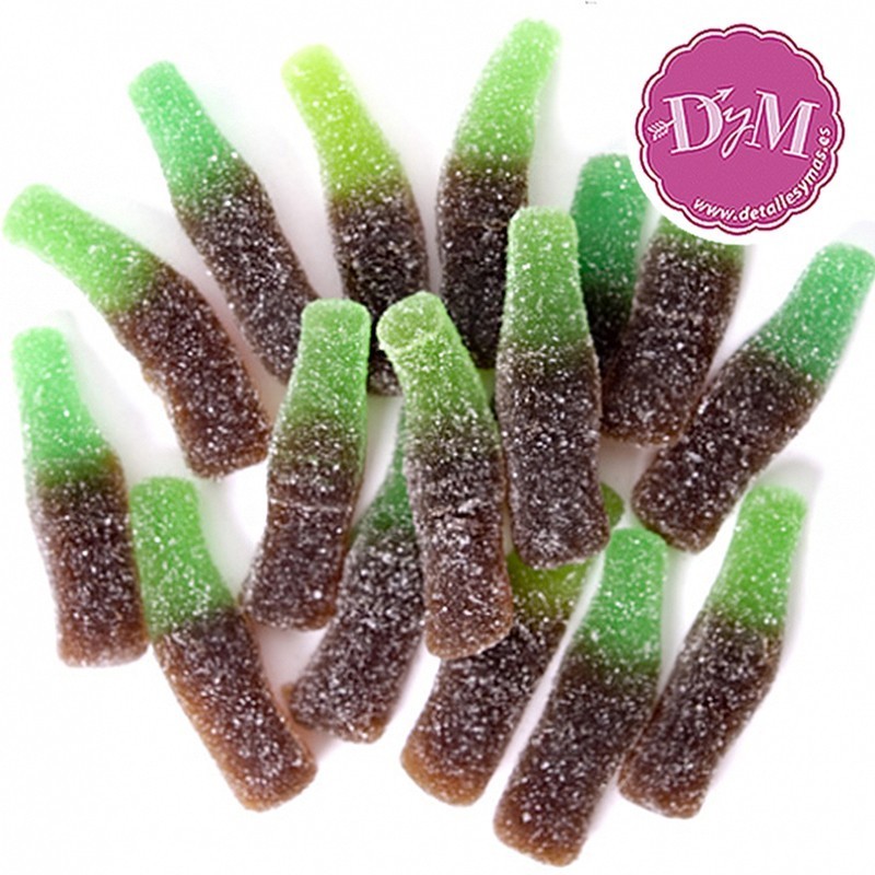 Coca-colas de gominola 