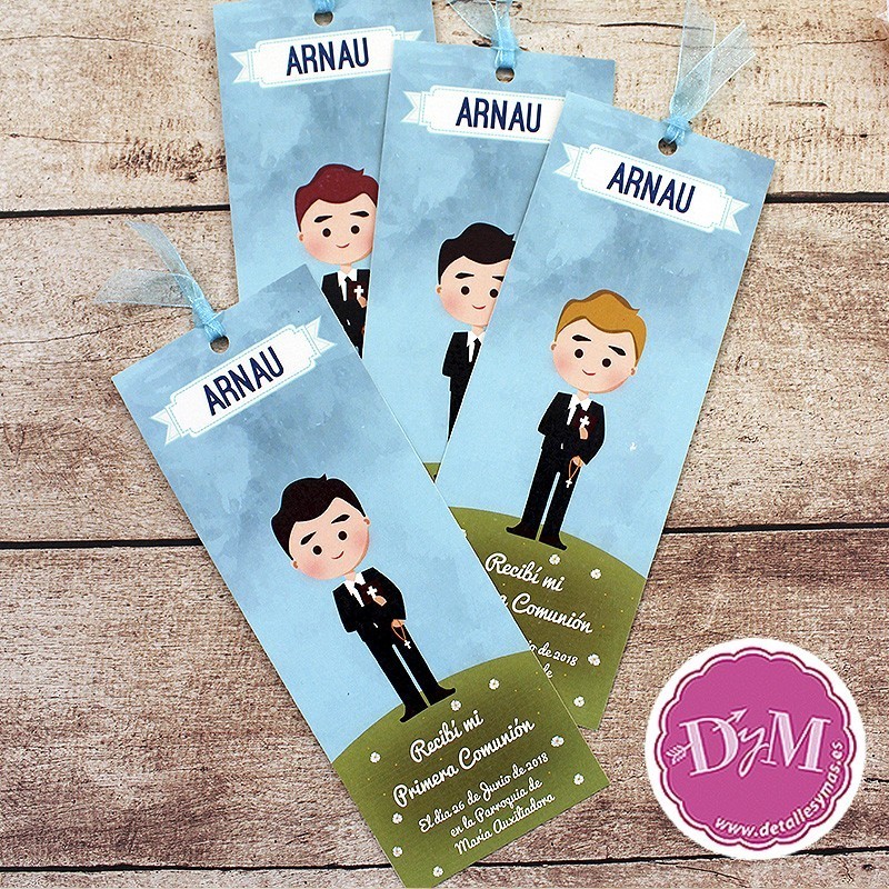 Punto de libro comunión "David "