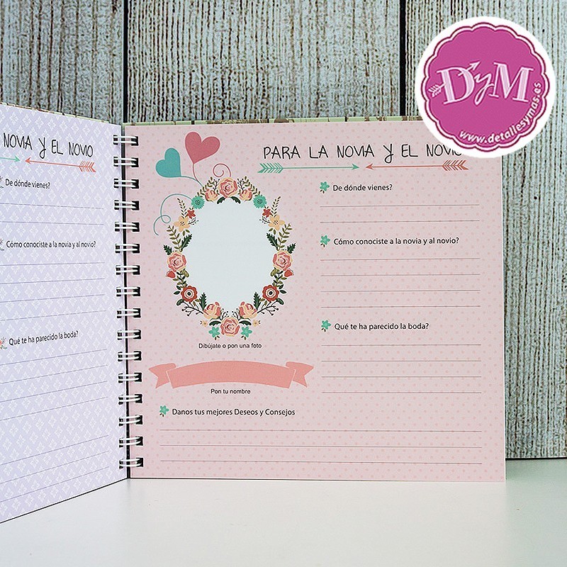 Libro de firmas Love is in the Air 