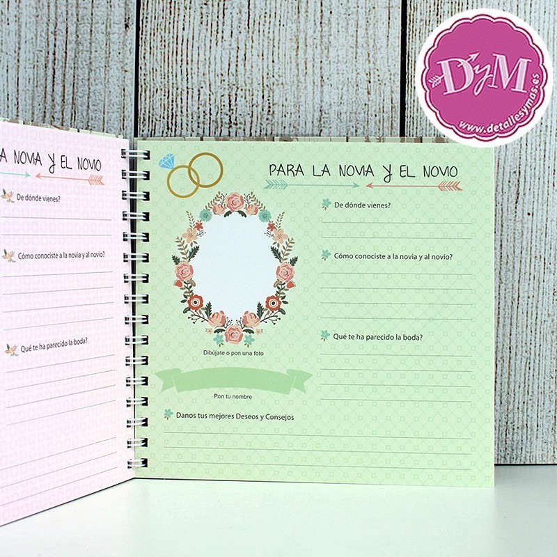 Libro de firmas Love is in the Air 