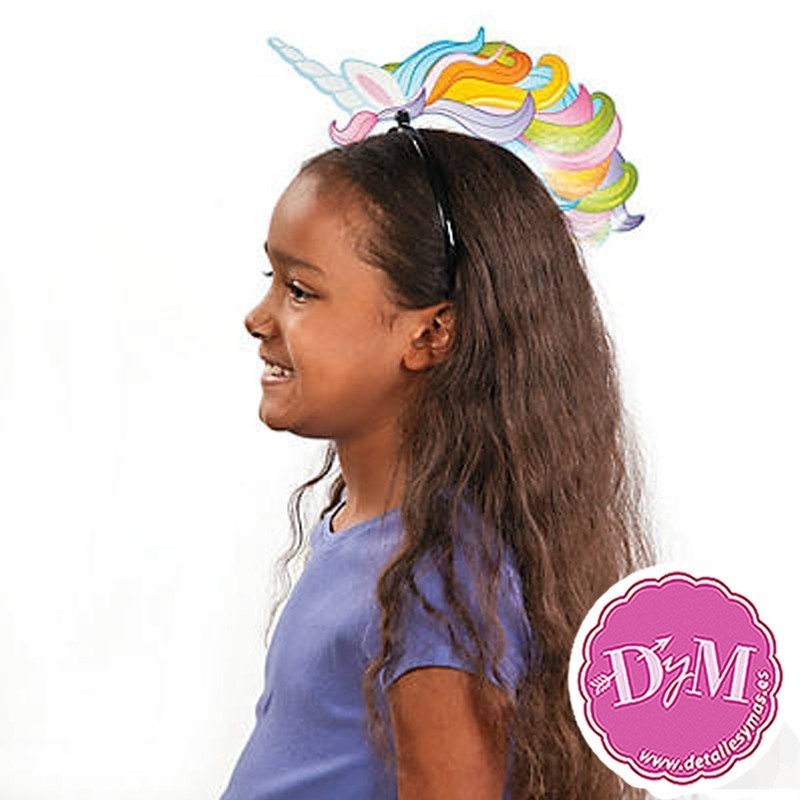 Diadema de unicornios