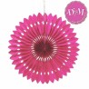 Disco de papel Fucsia 40 cms