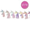Guirnalda Unicornio Iridiscente