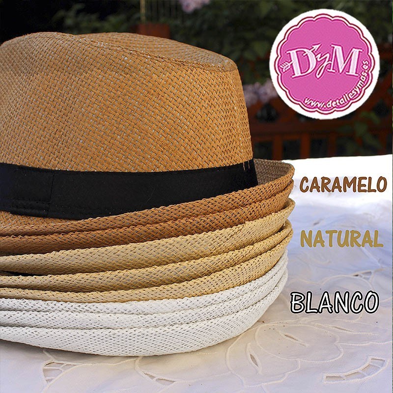 Sombrero Borsalino color caramelo