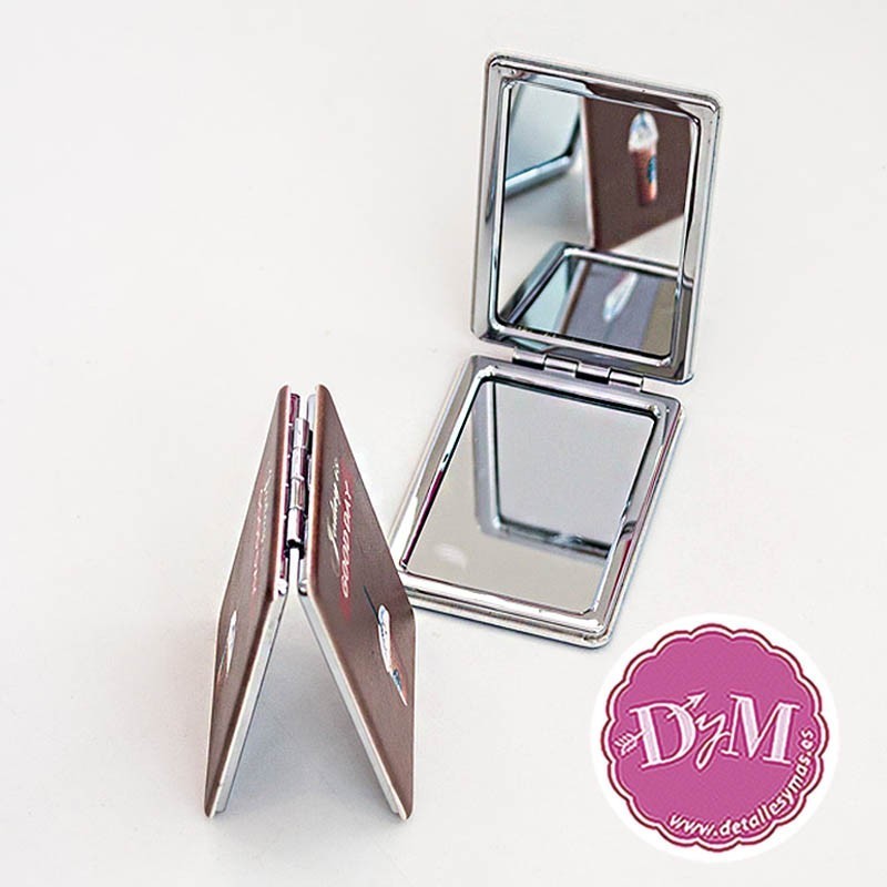 Espejo doble Polipiel