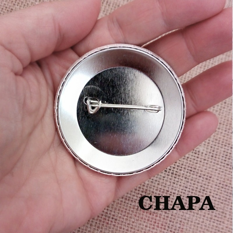 Chapa, espejo, abrebotellas o imán. Modelo Boda Vintage