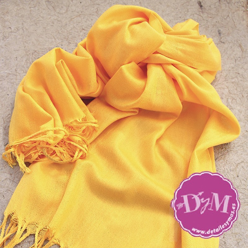 Pashmina Amarillo Girasol