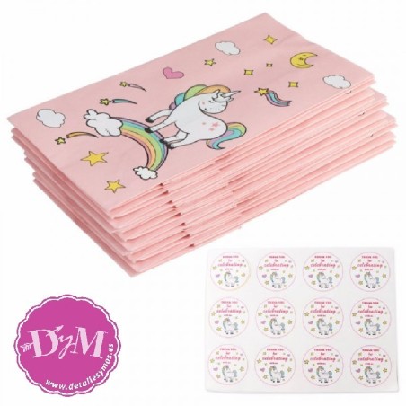 Bolsas de papel Unicornios