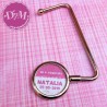 Cuelga bolsos  de comunión personalizado "Natalia"