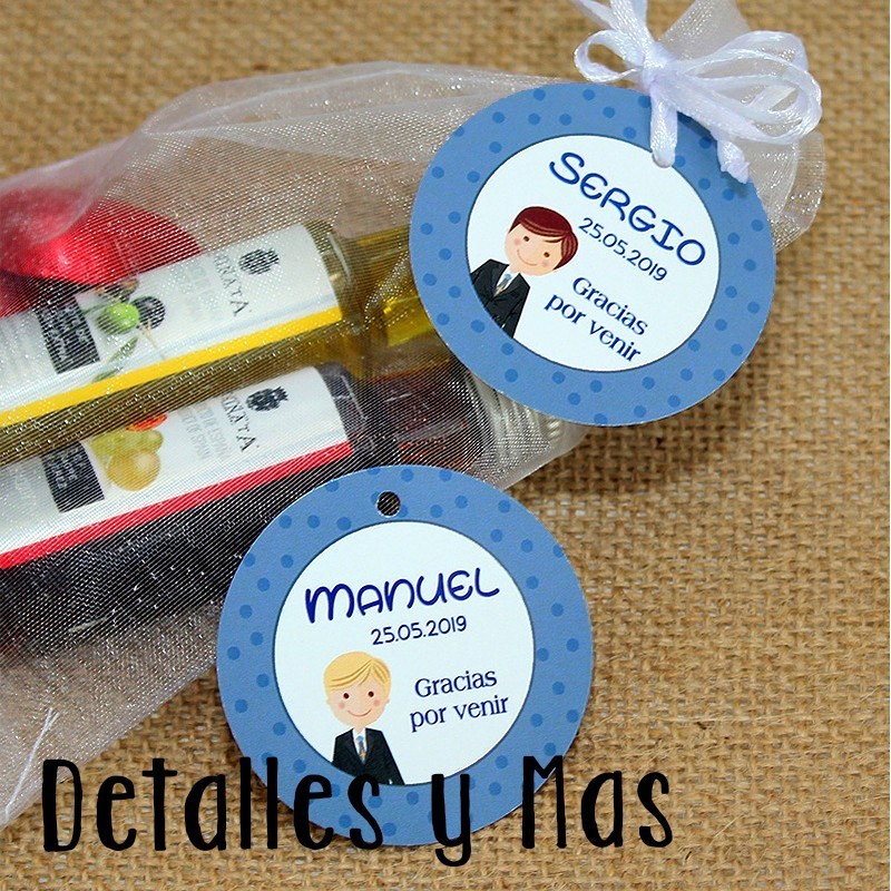 Tarjetas comunión niño "Sergio"