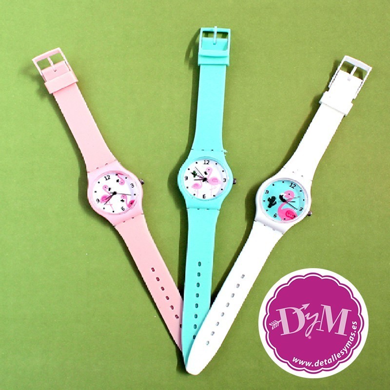 Reloj de flamencos