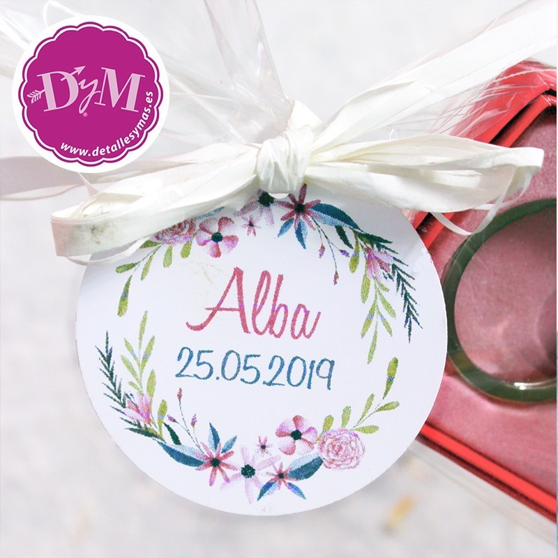 Tarjetas comunión Peach