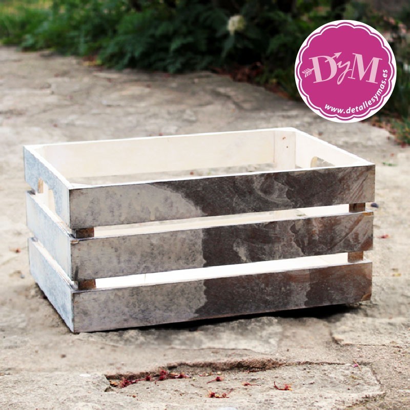 Caja de Madera Rústica