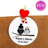 Tarjetas Novios Buhos