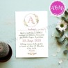 Invitación de comunión Alba