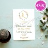 Invitación de comunión Alba
