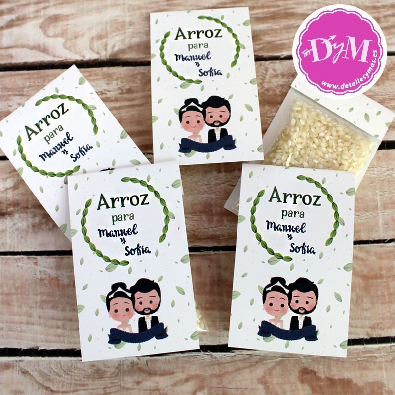 Paquete de arroz -Arroz para Lanzar