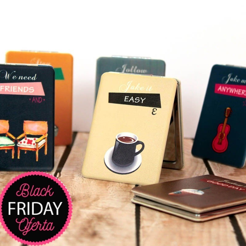 Espejo doble Polipiel