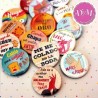 Chapas para bodas divertidas .Pack 15