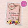 Cuelga bolsos Personalizados para Comunión .Modelo Flores