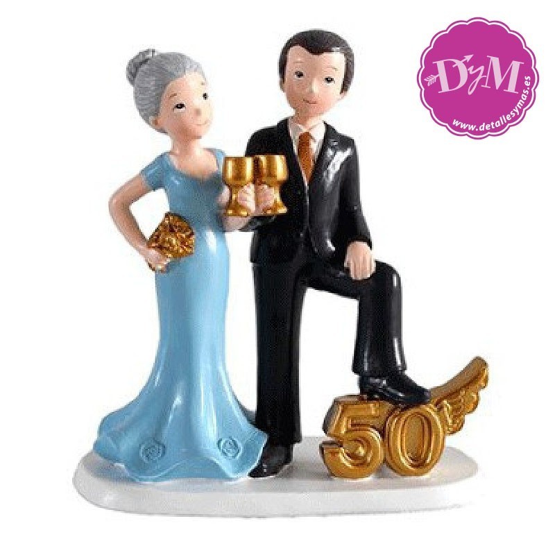 Figura para Tarta Bodas de Oro