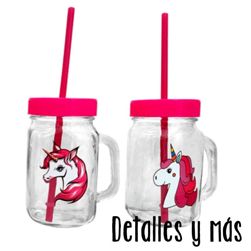 Jarra Unicornios para regalo