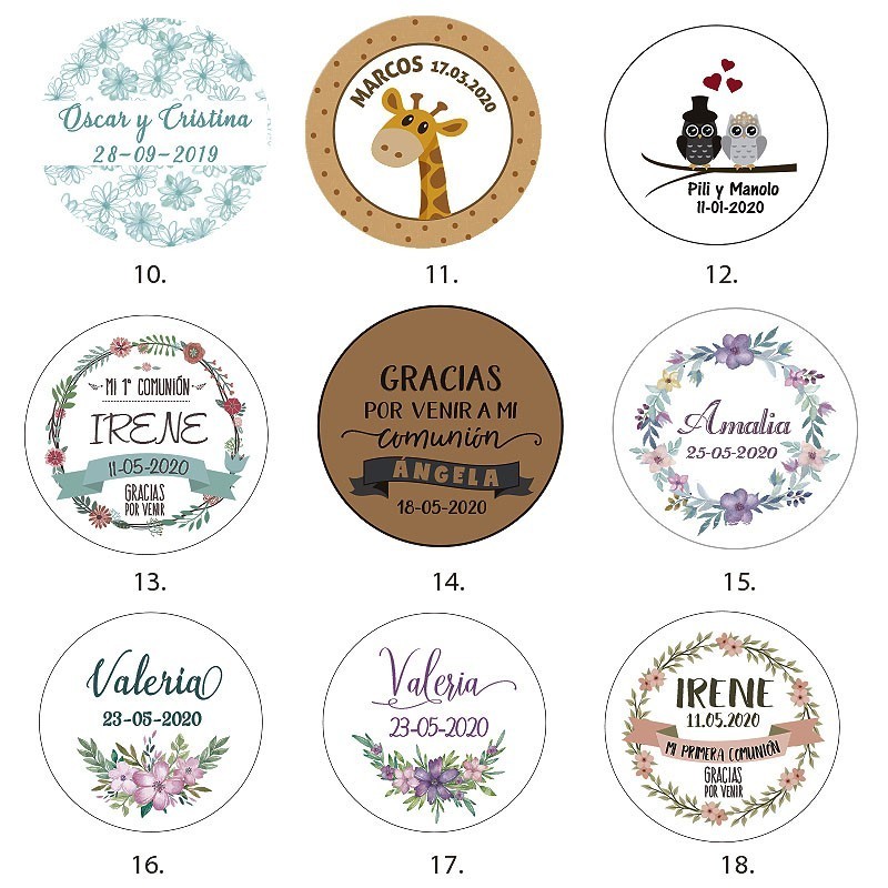 Jabones para comunion