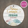 Tarjeta de Comunión Boho