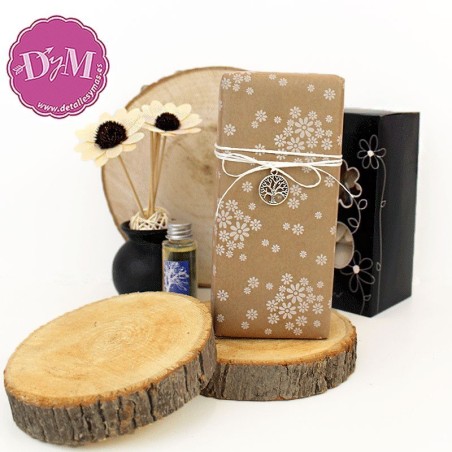 Mikado cerámica  Flor con presentación