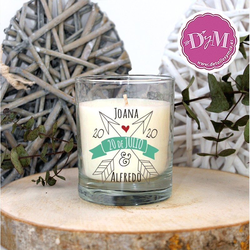 Velas personalizadas Sin ti