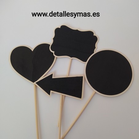 Set 4 pizarras grandes