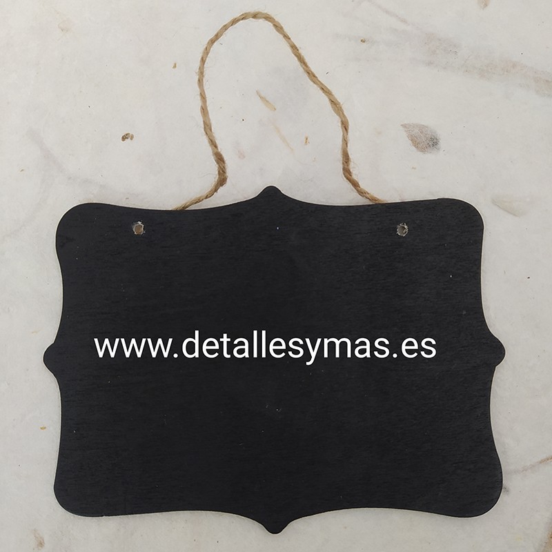 Pizarra vintage doble cara