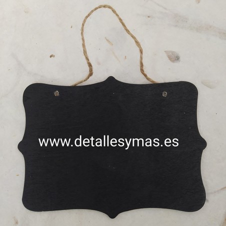 Pizarra vintage doble cara