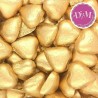 Corazones chocolate oro . 1 kg