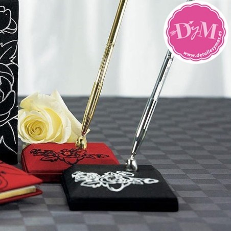 Boligrafo de firmas con bordada