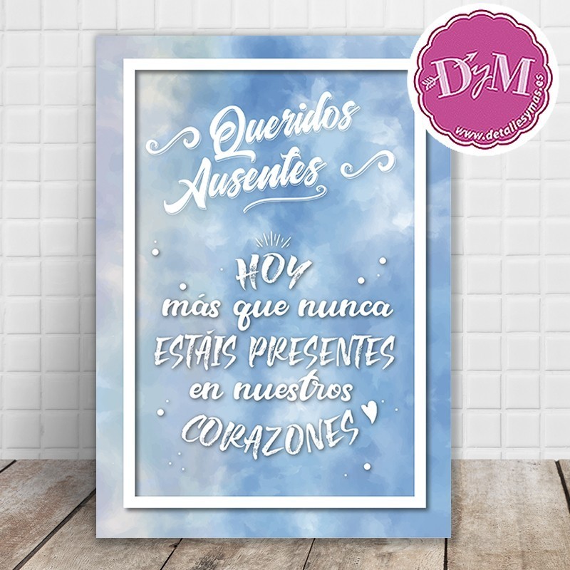 Cartel para los Ausentes