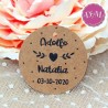 Tarjetas boda Kraft Chic