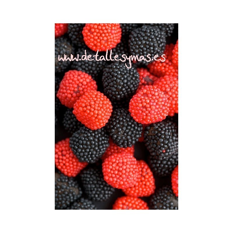 Tarro transparente gominolas bautizo "piececitos"