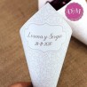 Conos personalizados para boda Garden
