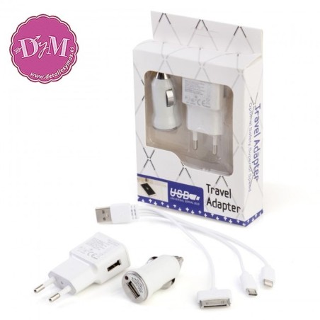 Estuche de cargadores USB