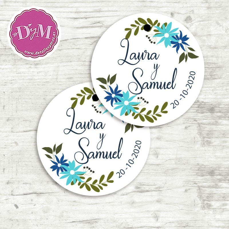 Tarjetas para boda Bluebell