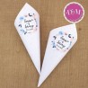 Conos para boda "Flores pastel"
