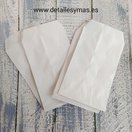 Bolsitas kraft blanca